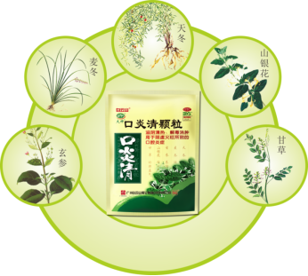 白云山口炎清颗粒